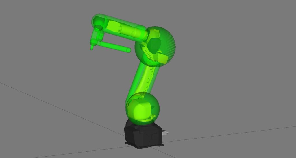 Zabezpieczenie ramienia robota oraz jego narzędzia poprzez figury przestrzenne (na podstawie RoboGuide