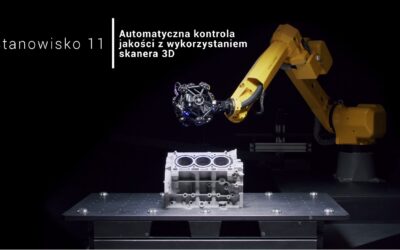 Opis stanowiska 11 – Automatyczna kontrola jakości z wykorzystaniem skanera 3D – Robo Challenge 2022